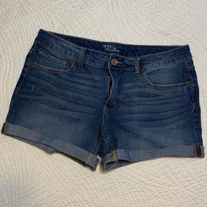Time and Tru denim shorts